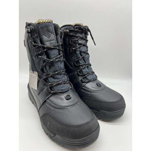 Columbia Men\'s Bugaboot Celsius Plus Boot Black BI9458-010 Size 11 WIDE main image 7